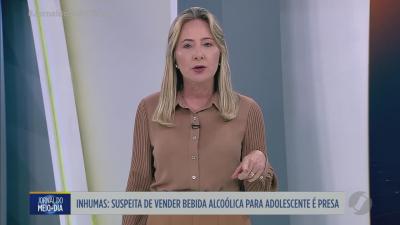 itemMulher é presa suspeita de vender bebida a adolescente