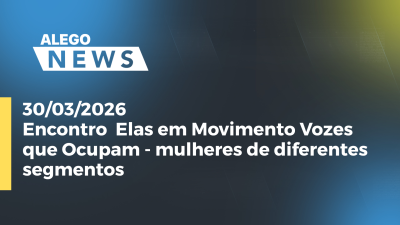itemEncontro  Elas em Movimento Vozes que Ocupam - mulheres de diferentes segmentos