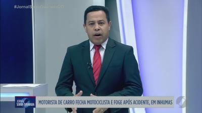 itemCarro capota e vai parar em pasto GO-070
