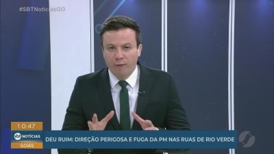 Fuga da PM termina com prisão em Rio Verde