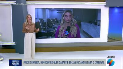 Hemocentro quer garantir bolsas de sangue para o carnaval