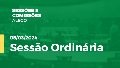 Imagem de capa do vídeo - Sessão Ordinária