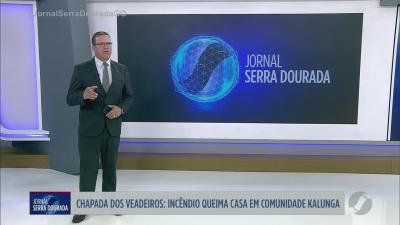 itemIncêndio queima casa em comunidade Kalunga
