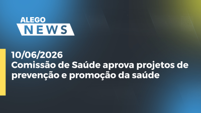 itemComissão de Saúde aprova projetos de prevenção e promoção da saúde