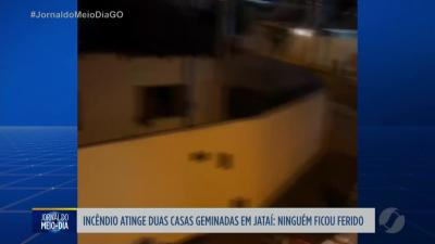 itemIncêndio atinge duas casas em Jataí