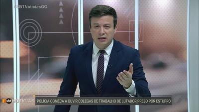 itemNovidades no caso do lutador preso suspeito de estupro em Anápolis