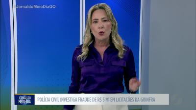 itemPC investiga fraude de cinco milhões de reais em licitações da Goinfra