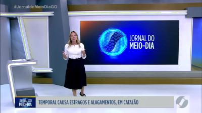 Raio atinge casa e causa estragos em Planaltina de Goi&aacute;s