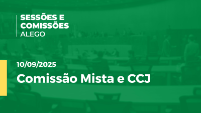 Imagem de capa do vídeo - Comissão Mista e CCJ - 10 09 2025.mp4