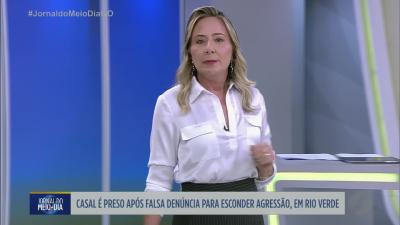 Casal &eacute; preso ap&oacute;s falsa den&uacute;ncia para esconder agress&atilde;o em Rio Verde