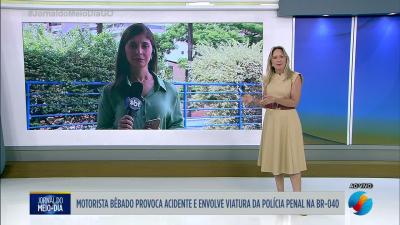 itemMotociclista sai ileso após batida com carro em Catalão