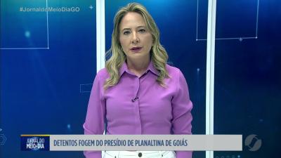 itemCinco detentos fogem do presídio de Planaltina de Goiás
