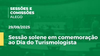 Imagem de capa do vídeo - Sessão solene em comemoração ao Dia do Turismologista