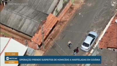 itemOperação prende suspeitos de homicídio a marteladas em Goiânia