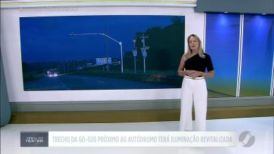 Trecho da GO-020 pr&oacute;ximo ao aut&oacute;dromo de Goi&acirc;nia ter&aacute; ilumina&ccedil;&atilde;o revitalizada