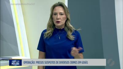 itemPrisão de suspeitos de diversos crimes em Goiás