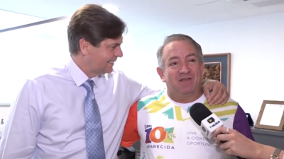 Visita do prefeito de Aparecida de Goiânia, Vilmar Mariano, à Alego