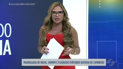 itemHomem é flagrado furtando bateria de caminhão em Inhumas