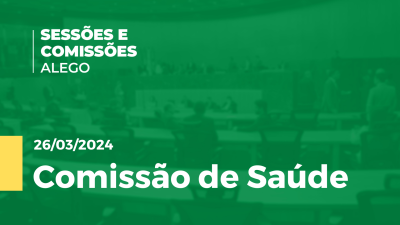 Imagem de capa do vídeo - Reunião da Comissão de Saúde