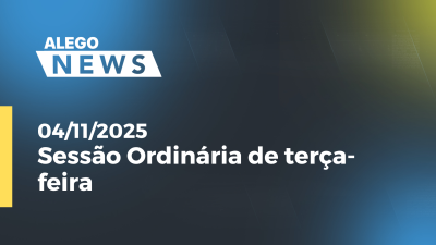 Imagem de capa do vídeo - Sessão Ordinária de terça-feira