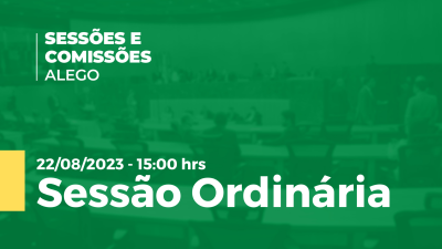 Imagem de capa do vídeo - Sessão Ordinária 15hrs