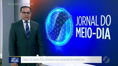 itemObras do novo polo aeronáutico avançam em Aparecida de Goiânia