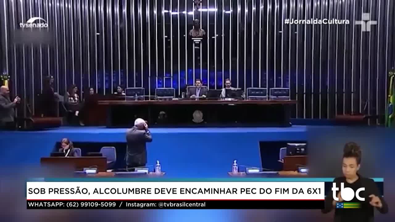 itemSob Pressão, Alcolumbre deve encaminhar PEC do Fim da Escala 6x1