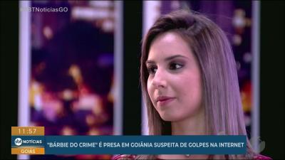 ''Barbie do crime'' &eacute; presa em Goi&acirc;nia por golpes na internet