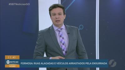 itemCorpo de Bombeiros fala da forte chuva em Formosa Goiás