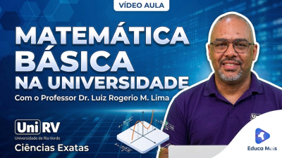 itemMatemátiica Básica na Universidade - Prof. Luiz Rogério
