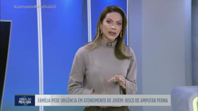 Fam&iacute;lia pede socorro para jovem com risco de amputa&ccedil;&atilde;o