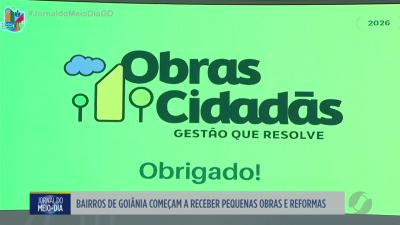 Bairros de Goi&acirc;nia come&ccedil;am a receber pequenas obras e reformas
