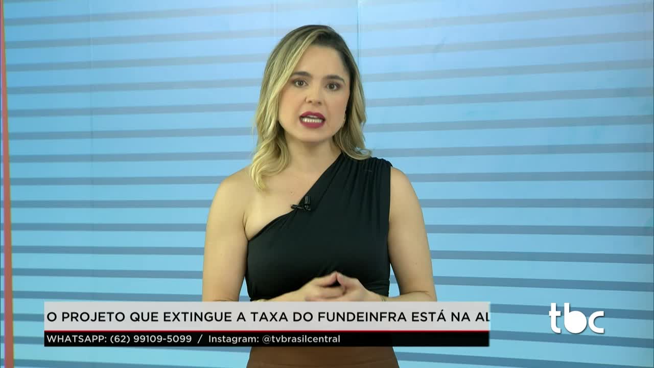 itemProjeto que estingue a Taxa do Fundeinfra está na Alego