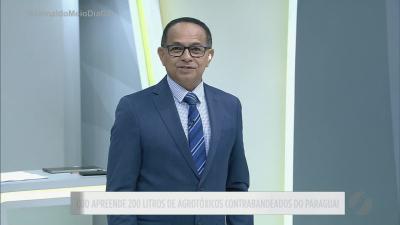 itemCOD apreende 200 litros de agrotóxicos contrabandeados do Paraguai