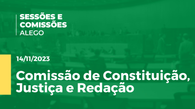 Imagem de capa do vídeo - Comissão de Constituição, Justiça e Redação