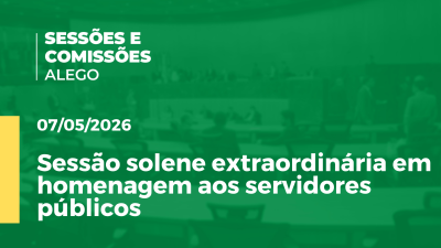 itemSessão solene extraordinária em homenagem aos servidores públicos