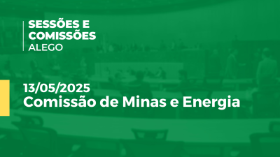 Imagem de capa do vídeo - Comissão de Minas e Energia