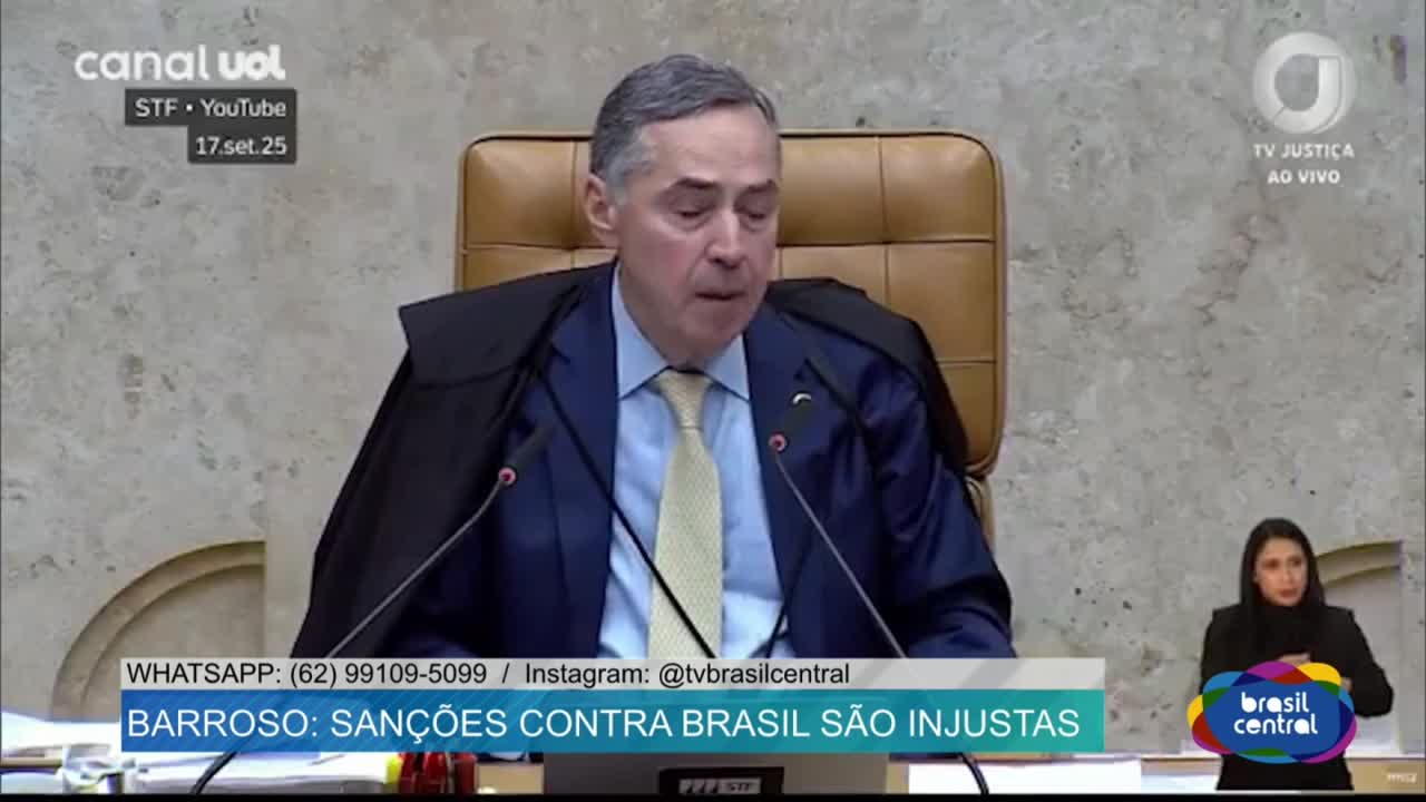 itemBarroso: Sanções contra Brasil são injsutas