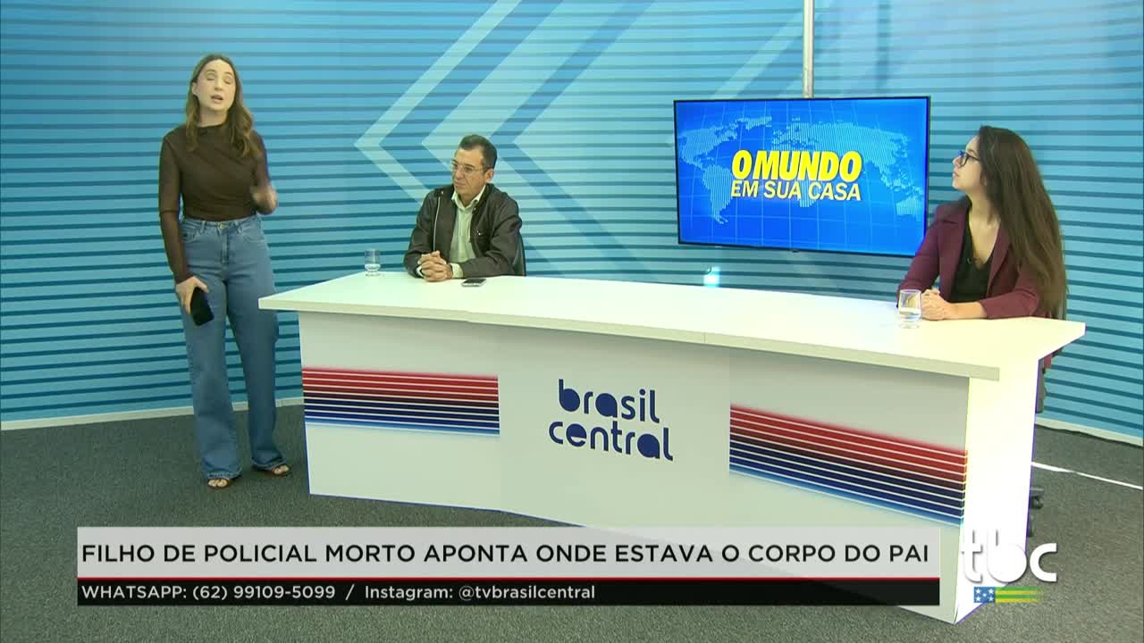 itemFilho de Policial morto aponta onde estava o Corpo do Pai