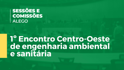 Imagem de capa do vídeo - 1º Encontro centro-oeste de engenharia ambiental e sanitária