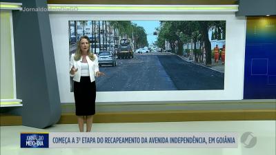 itemComeça mais uma etapa do recapeamento da Avenida Independência em Goiânia