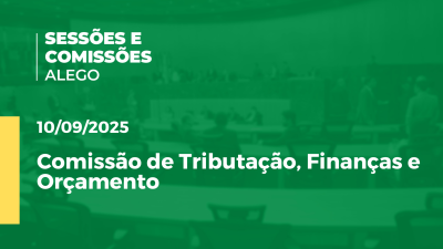 Imagem de capa do vídeo - Comissão de Tributação, Finanças e Orçamento