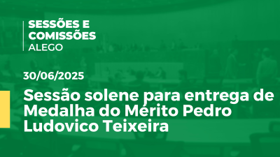 itemComemoração solene de entrega da medalha do Mérito