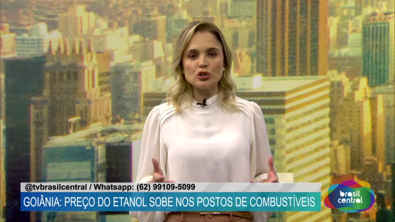 Goi&acirc;nia: Pre&ccedil;o do Etanol sobre nos Postos de Combust&iacute;veis