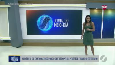 itemCantor Athos Prado que atropelou pedestre em Rio Verde vai passar por audiência de custódia