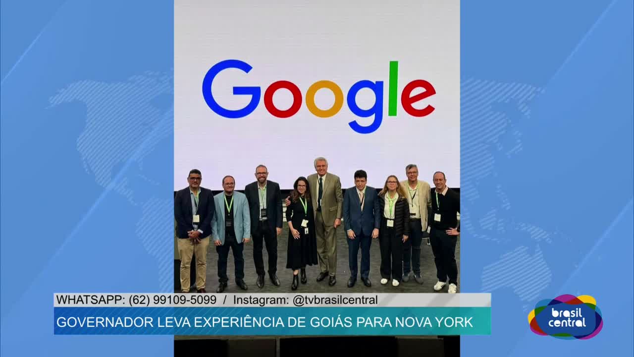 itemGovernador leva Experiência de Goiás para Nova York