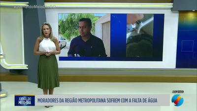 itemMoradores reclamam da falta de água em várias cidades de Goiás