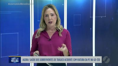itemDespedida do policial civil e estagiária mortos em acidente na GO-330