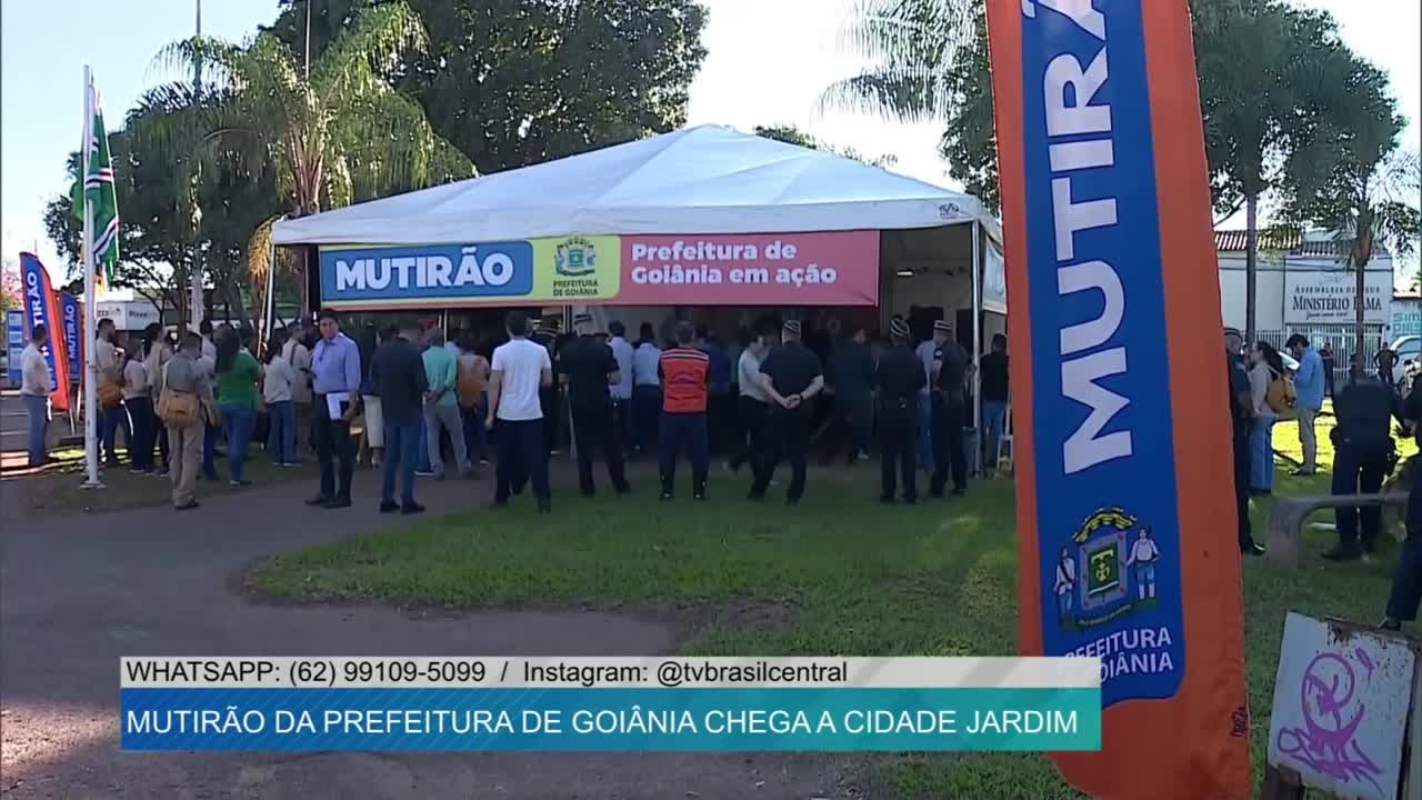itemMutirão da Prefeitura de Goiânia chega a Cidade Jardim