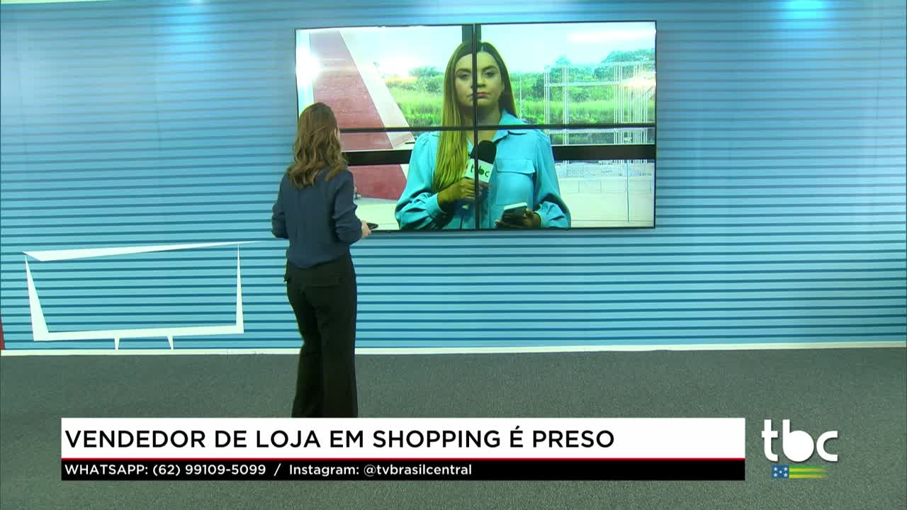 itemVendedor de Loja em Shopping é preso